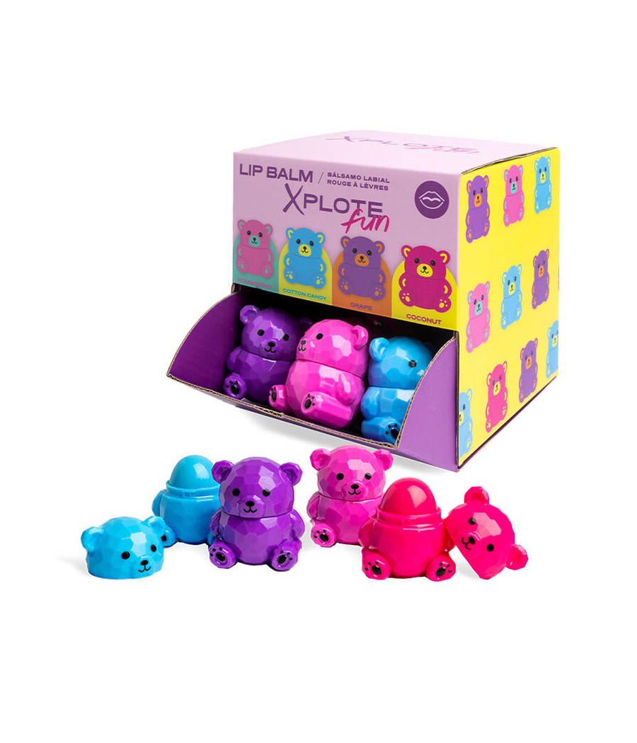 ESPOSITORE LIP BALM TEDDY BEAR 24PZ.