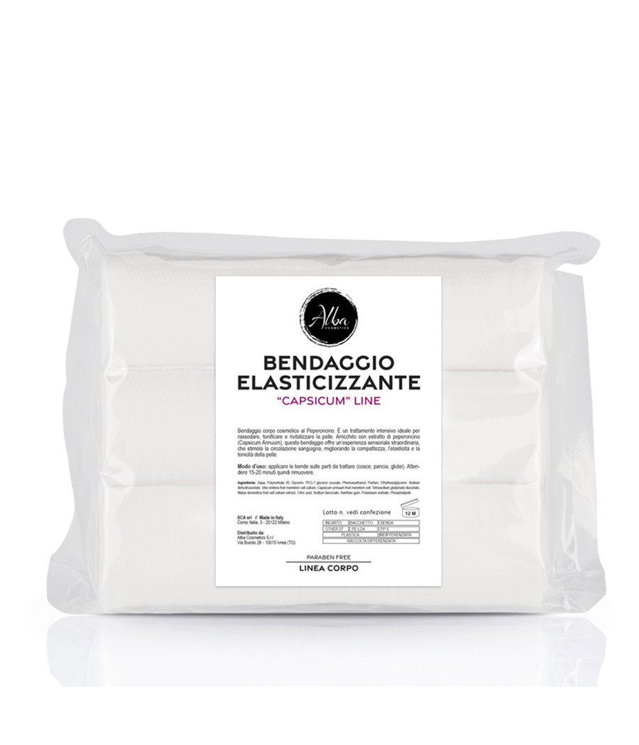 BENDAGGIO ELASTICIZZANTE CAPSICUM LINE CONF.3 BENDE