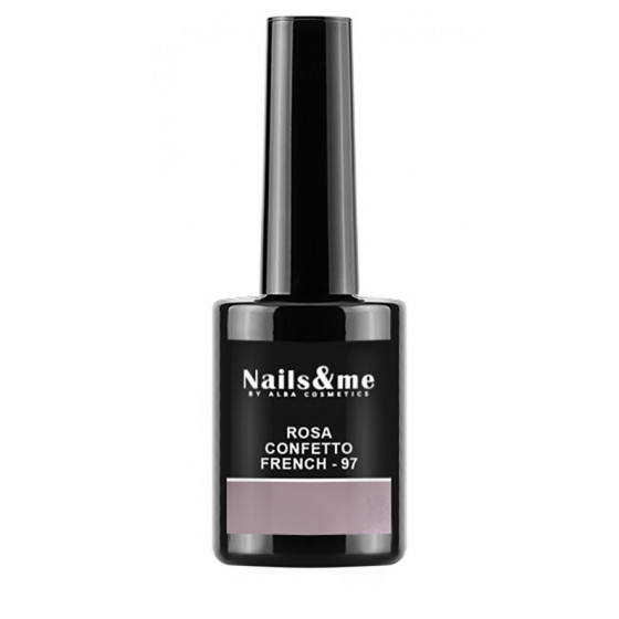 SMALTO GEL SEMIP. N.97  ROSA CONFETTOFRENCH 14 ML