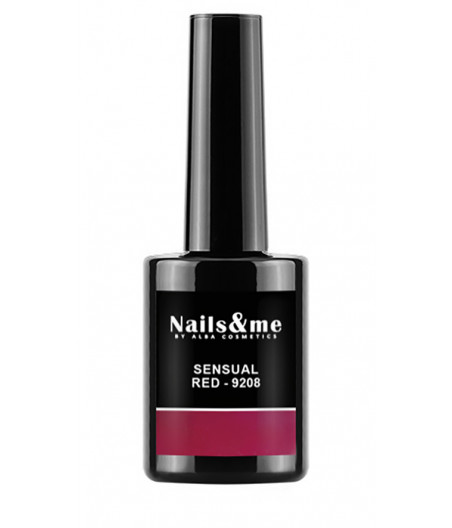 SMALTO GEL SEMIP. N.9208  SENSUAL RED14 ML