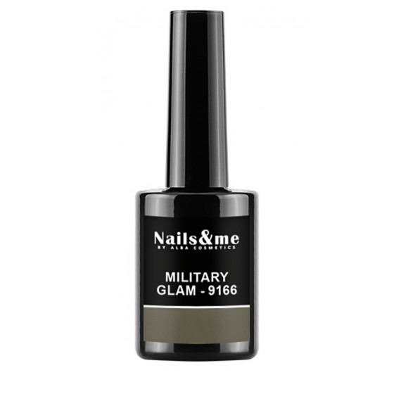 SMALTO GEL SEMIP. N.9166  MILITARY GLAM14 ML