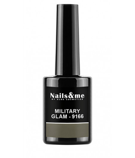 SMALTO GEL SEMIP. N.9166  MILITARY GLAM14 ML