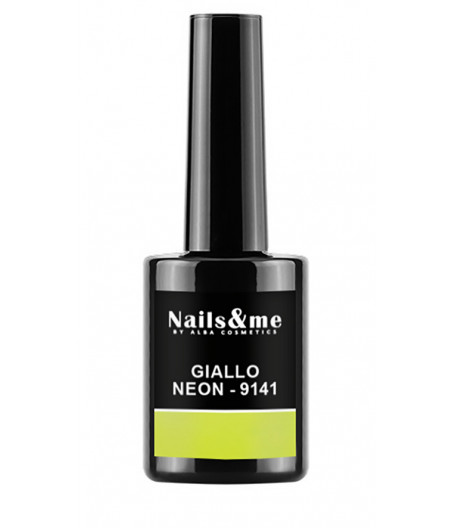 SMALTO GEL SEMIP. N.9141  GIALLO NEON14 ML