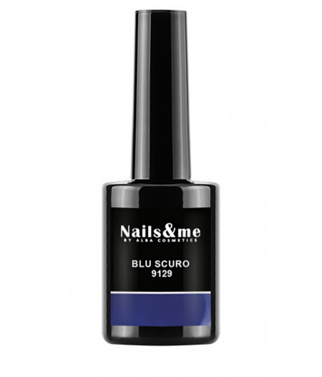 SMALTO GEL SEMIP. N.9129  BLU SCURO14 ML