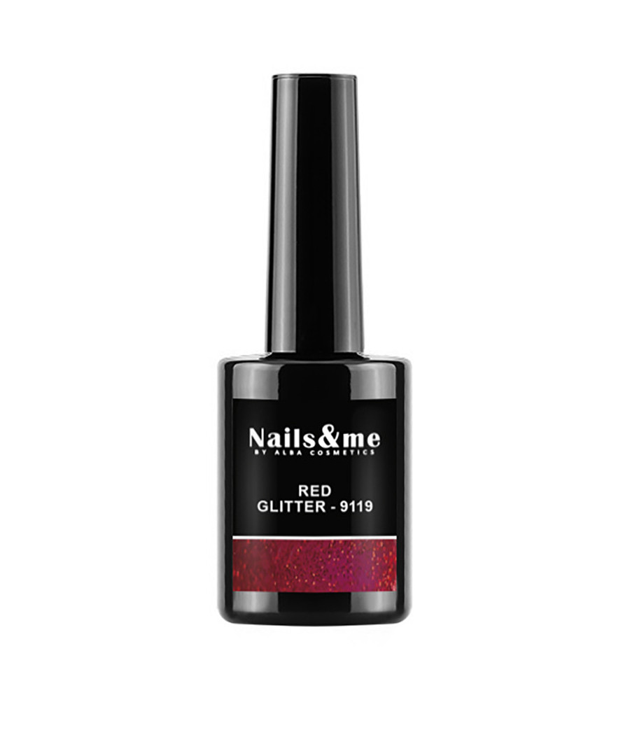 SMALTO GEL SEMIP. N.9119 RED GLITTER14 ML