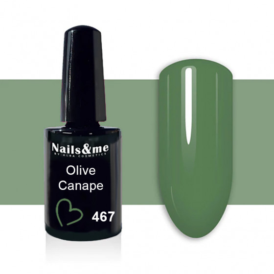 SMALTO GEL SEMIP. N.467 OLIVE CANAPE 14 ML