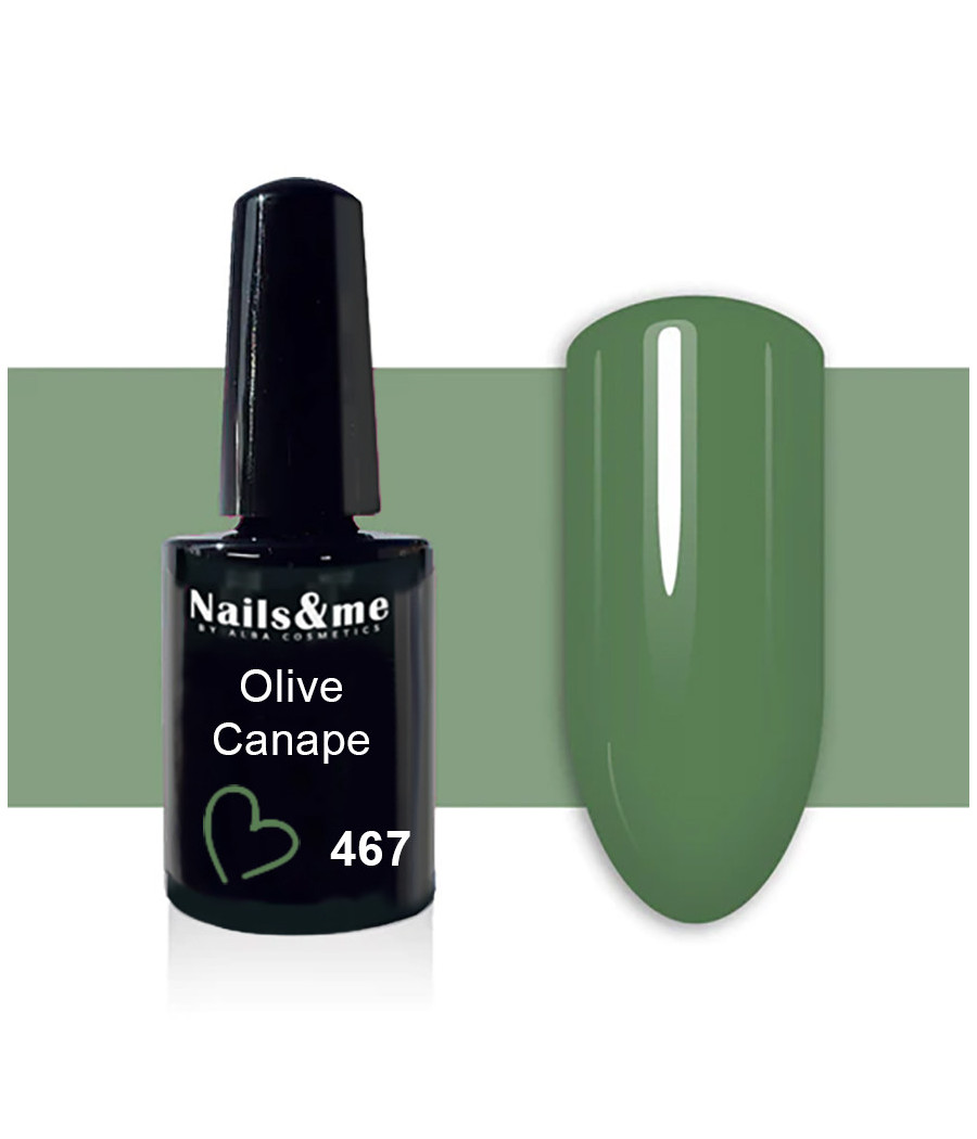 SMALTO GEL SEMIP. N.467 OLIVE CANAPE 14 ML