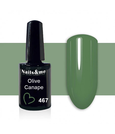 SMALTO GEL SEMIP. N.467 OLIVE CANAPE 14 ML