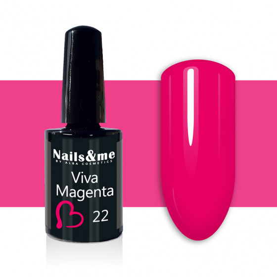 SMALTO GEL SEMIP. N.22 VIVA MAGENTA 14 ML