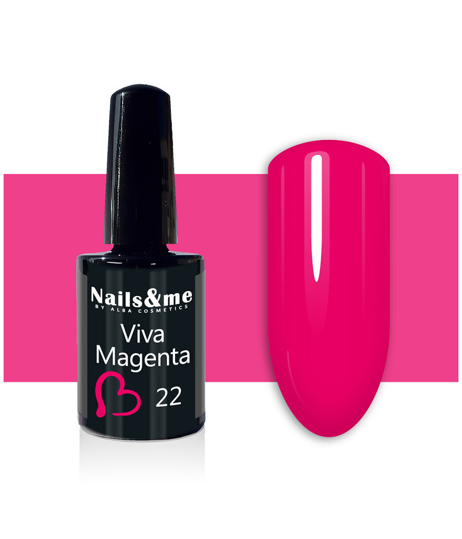 SMALTO GEL SEMIP. N.22 VIVA MAGENTA 14 ML