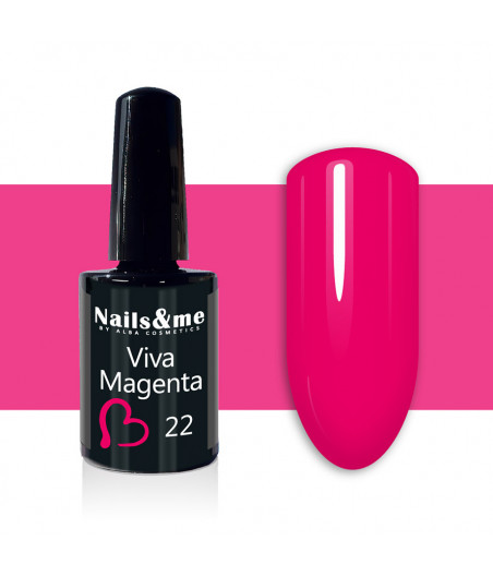 SMALTO GEL SEMIP. N.22 VIVA MAGENTA 14 ML