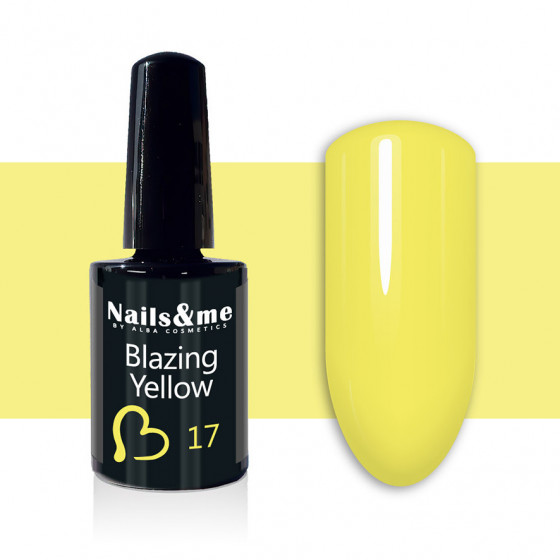 SMALTO GEL SEMIP. N.17 BLAZZING YELLOW 14 ML