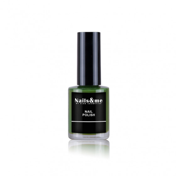 NAIL POLISH SMALTO VERDE BOSCO PERLATO N.72