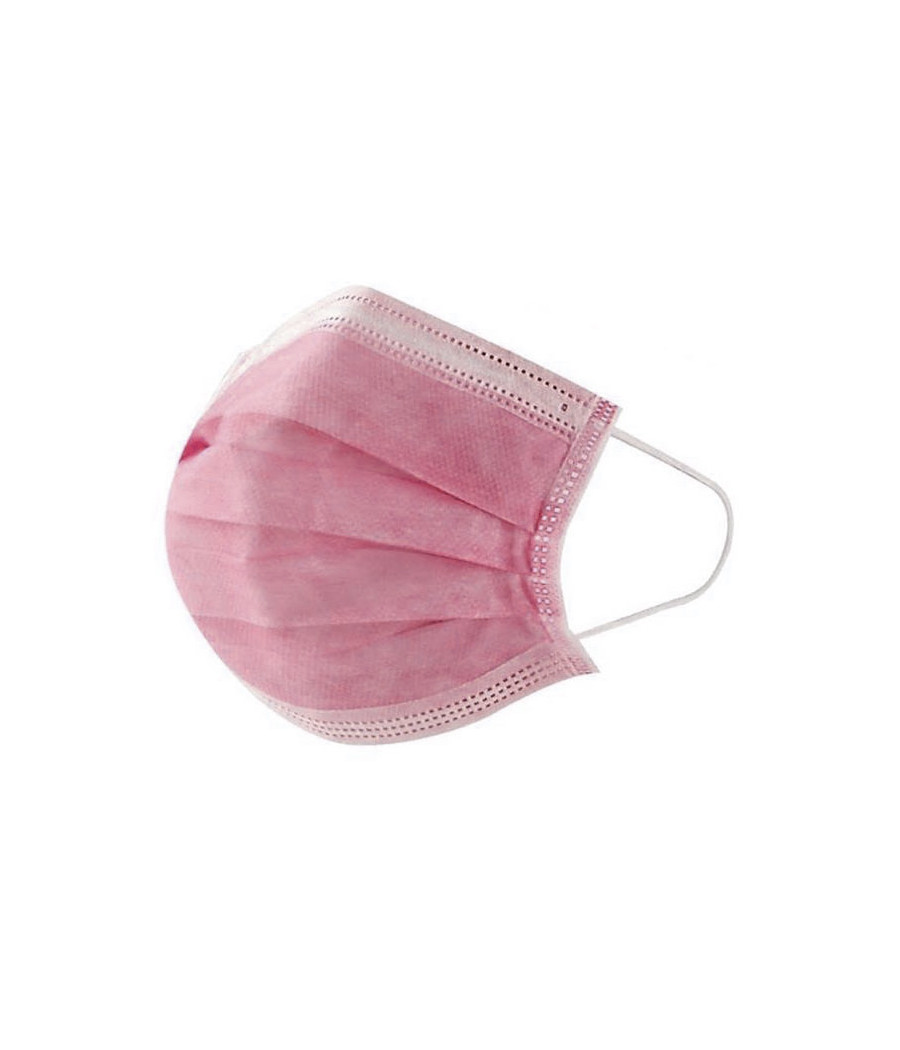 MASCHERINA CHIRURGICA  IIR ROSA BOX 50PZ