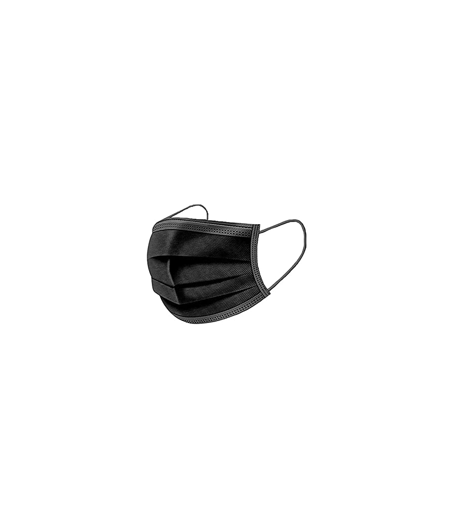 MASCHERINA CHIRURGICA  IIR NERA BOX 50PZ