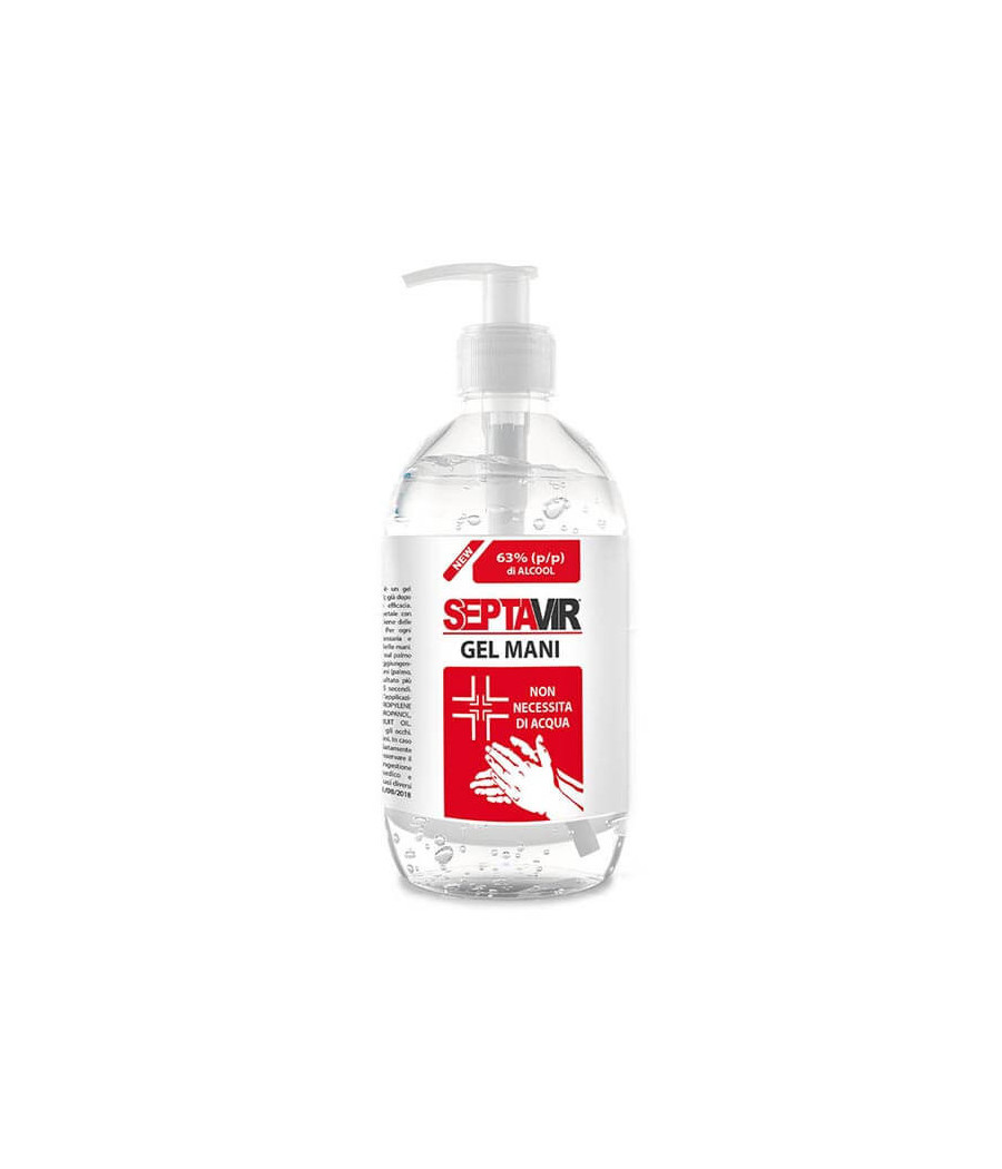 GEL DISINFETTANTE A BASE ALCOLICA 500 ML