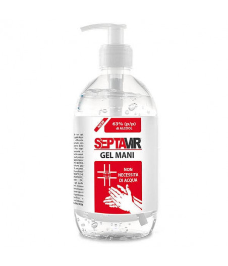 GEL DISINFETTANTE A BASE ALCOLICA 500 ML